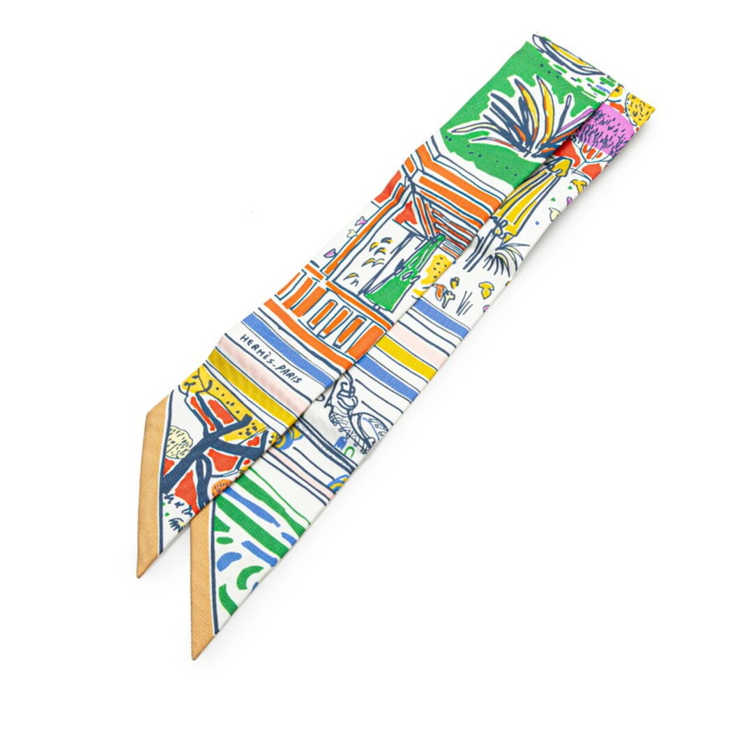 Hermes Rayures D'Ete Silk Scarf for Women 1-0198124-image