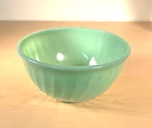 VTG Fire King Jadeite Swirl Bowl -9"
