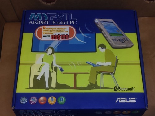 Asus MyPal A620 PDA Vintage Windows Mobile - Zdjęcie 7 z 11