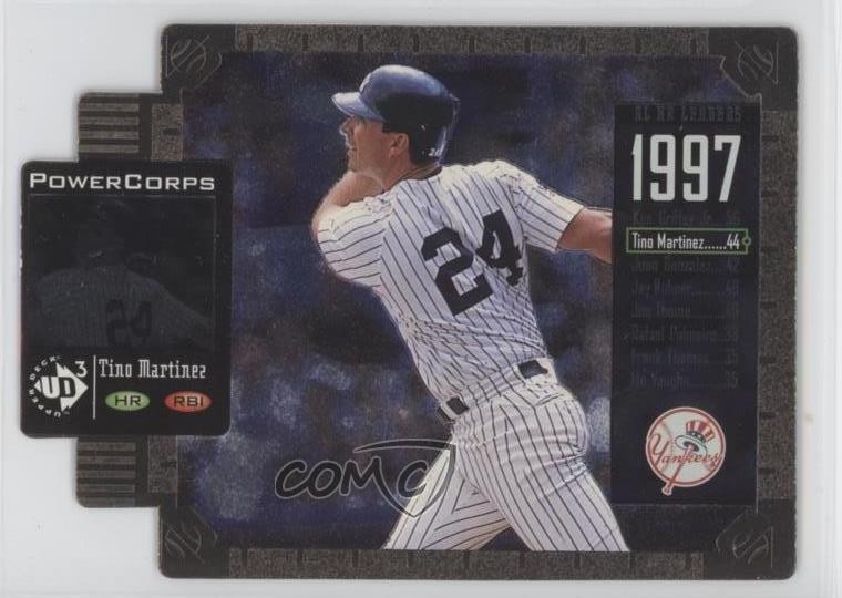 1998 Upper Deck UD3 Die-Cut /2000 Tino Martinez #39