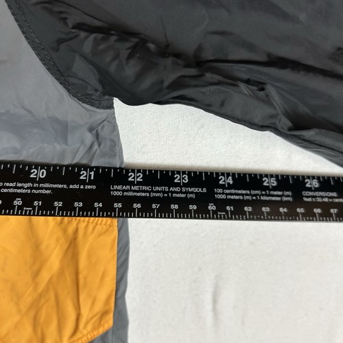 Volcom Windbreaker Jacket Men's Medium Colorblock Long Sleeve Skating Full Zip - Picture 13 of 15