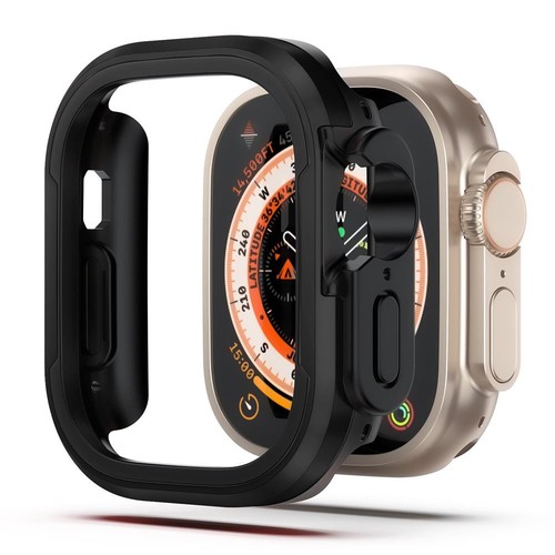 Cover For Apple Watch Case Ultra 2 49mm Screen protector Aluminium Alloy+Bumper - Imagen 21 de 53