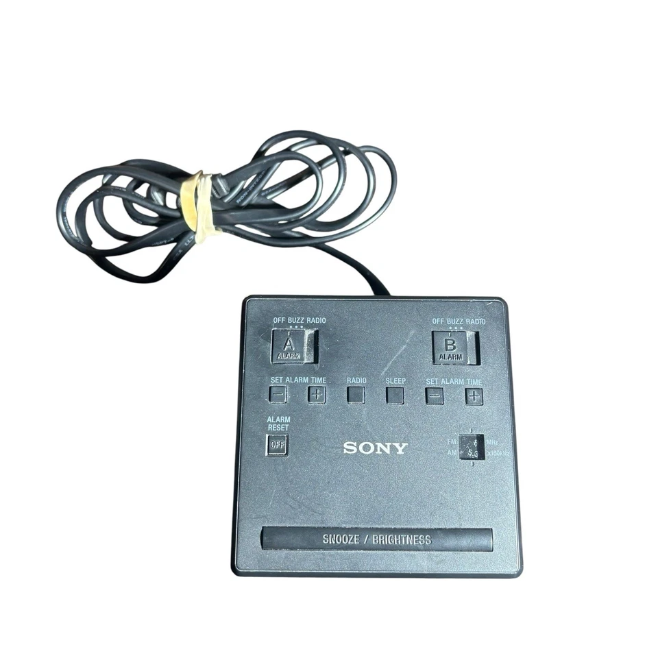 Sony ICF-C1T AM/FM Alarm Clock Radio - Digital Projection Display - Image 4 of 4