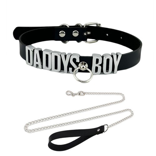 Pu Leather Daddy Collar Punk O-Ring Buckled Custom Ins Fancy Necklace Choker New - Picture 7 of 26