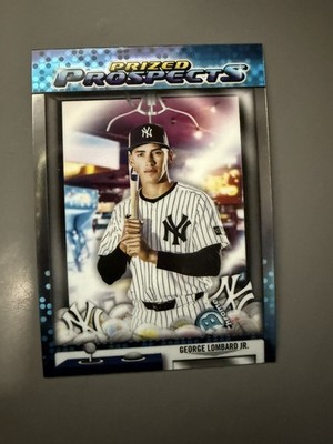 2025 Bowman Chrome Draft Prized Prospects #PP-3 George Lombard Jr NY Yankees