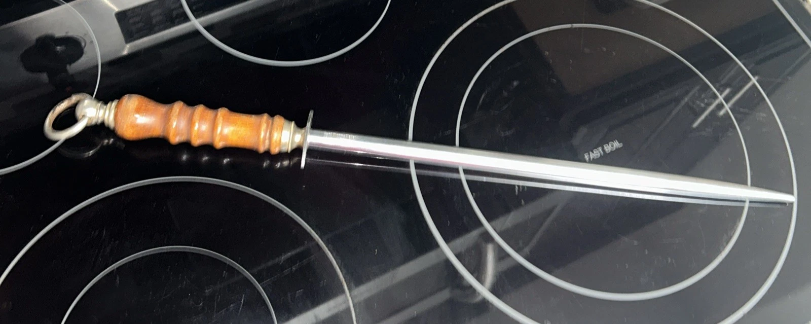 Vintage Solingen Germany Knife Sharpening Honing Rod Hard Chrome Plated
Opens in a new window or tab