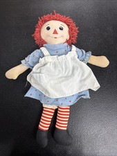 Knickerbocker Vintage Raggedy Ann Doll 20  Bl...