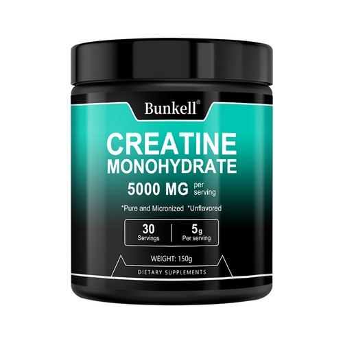 Creatina Monohidrato Polvo Puro 5000mg Micronizado por Bunkell *Sin Sabor - Imagen 15 de 16