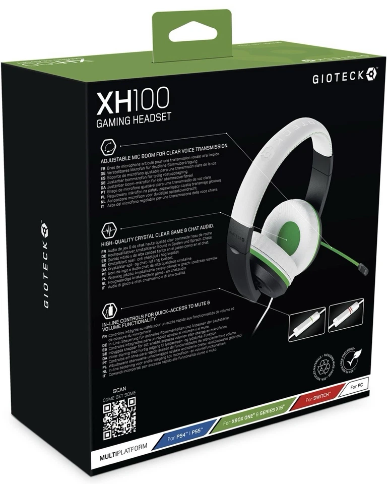 Gioteck XH100X Xbox, PS5, PS4, Switch, PCHeadset - Image 4 of 4