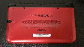 Nintendo 3DS XL SPR-001 Red & Black Console System Bundle 3 Games Lego Tested