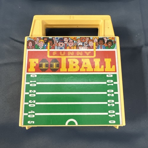 Vintage - Tomy Funny Football - Tabletop Game - Windup Players Works w/ Box - Picture 14 of 19