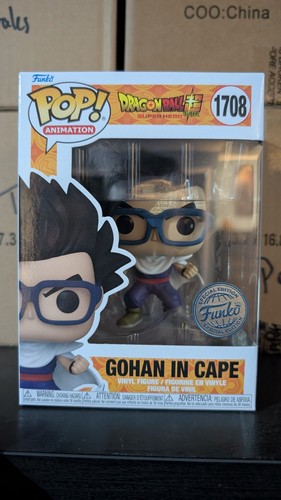Gohan In Cape #1708 Dragon Ball Super Funko Pop mit Protector - Bild 2 von 7