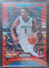 2019-20 Panini Prizm - Ruby Wave Prizm #205 Malik Monk