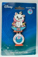 Prendedor Disney Rosa A La Mode Marie Aristocats Dulce O Metro LE - NUEVO