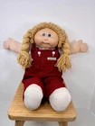Vintage Coleco 1985 Cabbage Patch Kids 1985 Blond Hair Blue Eye Corduroy Jumper