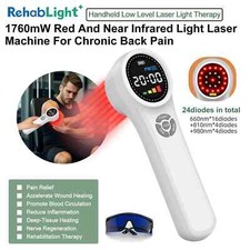 Home 808nm Laser Red Light Therapy for Lower Back Pain Relief 24Diodes Red Light