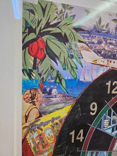 Bruce Helander b. 1947 American Bars & Stripes Forever 2007 Palm Beach Giclee - Imagen 5 de 9