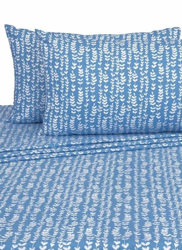 LUXURIOUS FULL FLAT BED SHEETS 100% POLY COTTON PRINTED BED SHEETS 150 TC  - Bild 18 von 22