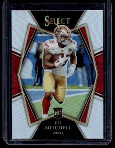 2021 Panini Select Silver Eli Mitchell Rookie G47 San Francisco 49ers #192