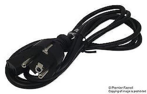 Power CORD, CEE 7/7-IEC C13, 8.166FT, Mains Power Cable, Qty.1 2111H 10 C3 - Picture 2 of 2