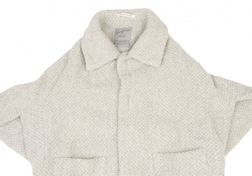 Yohji Yamamoto FEMME Tweed Knit Cape Jacket Size 1(K-138856) - Picture 3 of 12