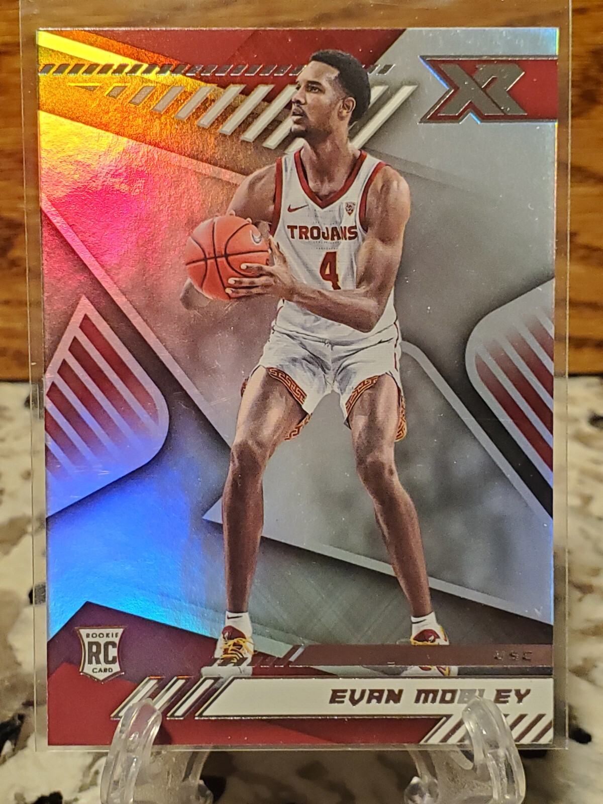 Evan Mobley Cavaliers 2021 Panini Chronicles XR Draft Picks Refractor RC 162