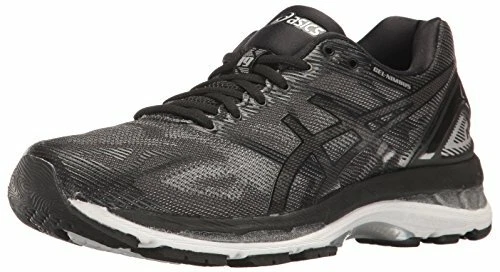 ASICS Women s Gel Nimbus 19 Running Shoe Black Onyx Silver 6 M US