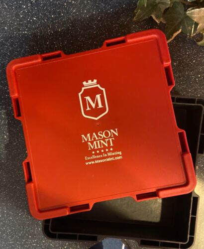 EMPTY MASON MINT MONSTER STORAGE BOX FOR 500 1-OZ. SILVER BUFFALO COINS OR OTHER - Picture 6 of 6
