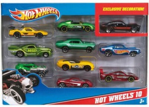 Hot Wheels 54886 1:64 Scale 10 Car Pack