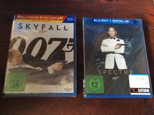 Daniel Craig - James Bond 007  [2 BLU RAY] NEU OVP  / Skyfall + Spectre