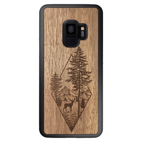 Deer Woodland - Wooden Galaxy S23 Ultra Case, S22 Plus, S21 FE, S21, S20 - Photo 25 sur 27