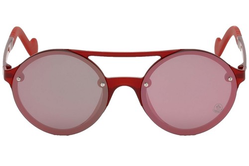 サングラス Moncler Sunglasses ML0233K 34Z Pink Mirror Asian Fit サングラス Moncler Sunglasses ML0233K 34Z Pink Mirror Asian