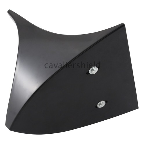 Unpainted Black Front Chin Spoiler Fairing W/Bracket For Harley Sportster 04-Up - Picture 10 of 12