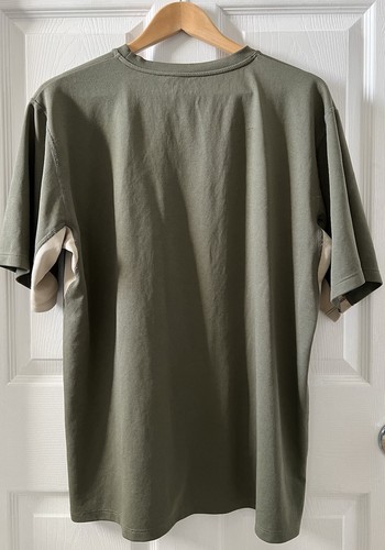 LL Bean Active Wear Shirt Adult Sz L Green Polyester Men’s Tall ODUN4 Crew Neck - Picture 3 of 13