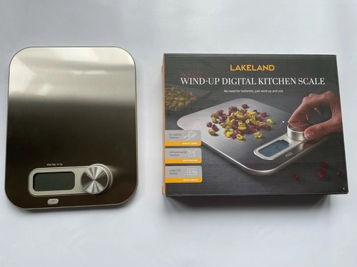 Lakeland Wind-up Digital Kitchen Scales 5kg LCD Food Weight Postal - Picture 4 of 11
