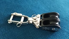 Harken  Double Big Bullet Block With Attachment.