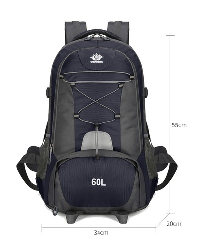 VANAHEIMR 60L HIKING BACKPACK  Ultraleichter ergonomischer Rucksack mit H-Form - Bild 4 von 6