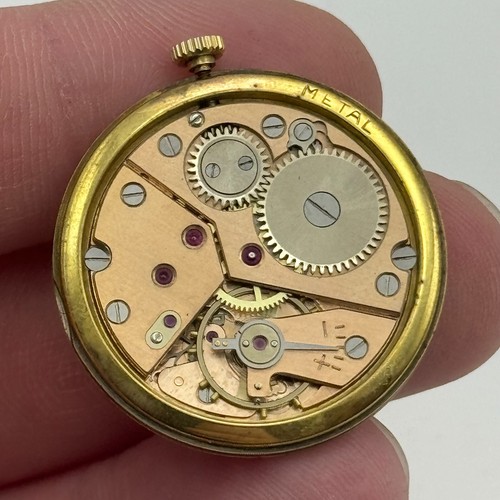 28.4mm Running Sarcar Geneve Mens Peseux 320 Manual Wind Watch Movement PARTS - Picture 2 of 15