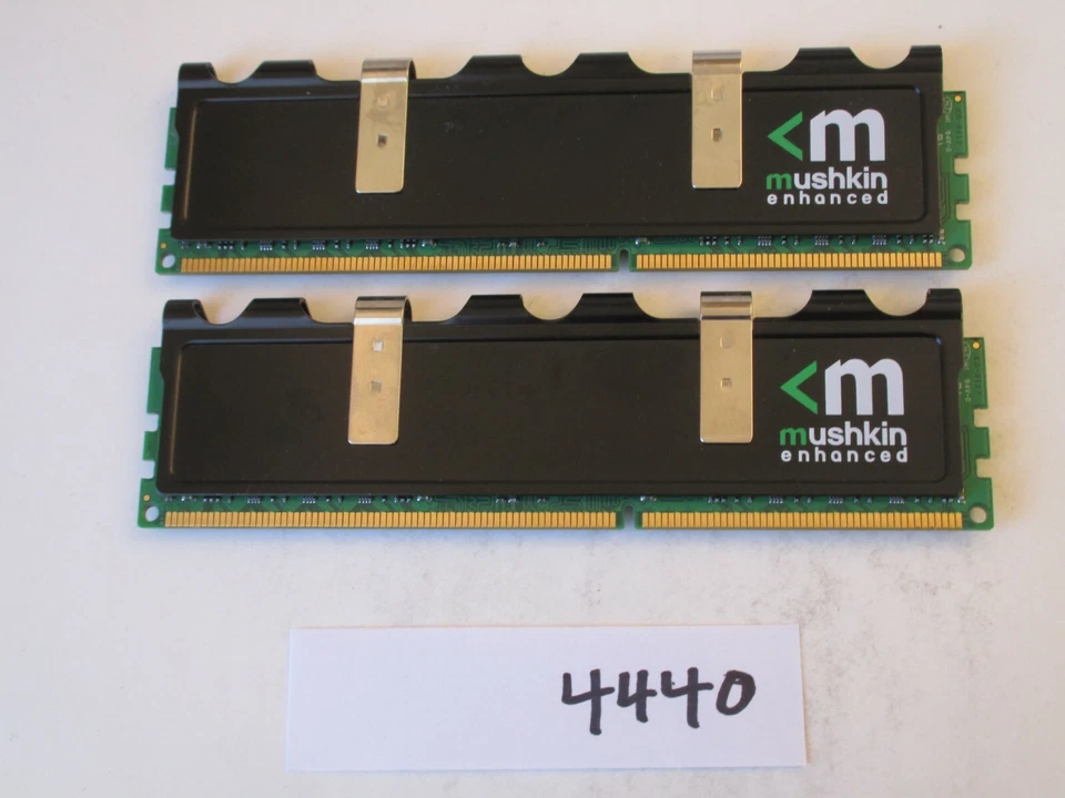 Mushkin Blackline 2x2Gb=4Gb PC3-12800 1600Mhz DDR3 Desktop Memory RAM (4440) - Image 2 of 2