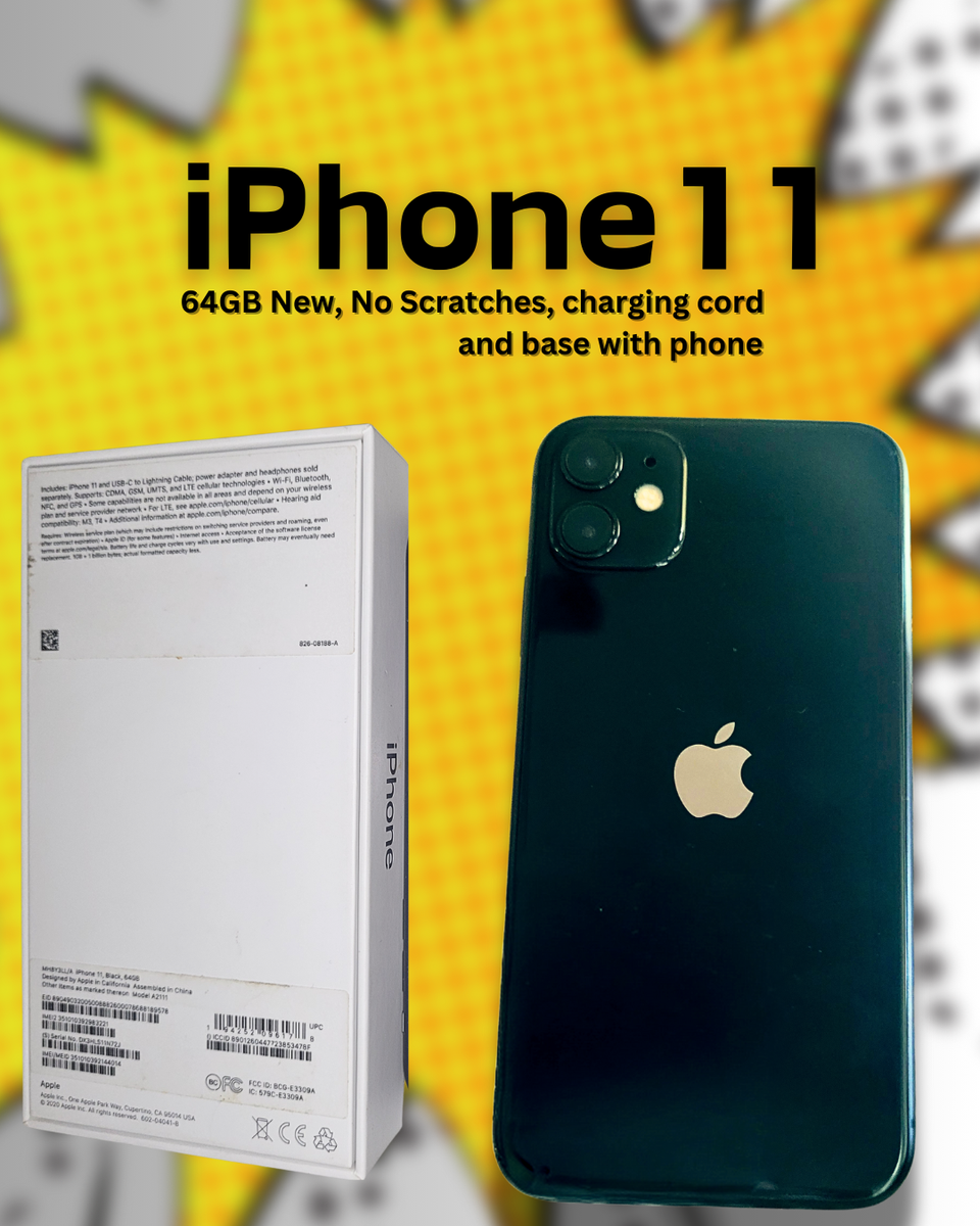 Apple iPhone 11 ブラック　64GB Amazon.com: Apple iPhone 11, 64GB, Black - Unlocked (Renewed