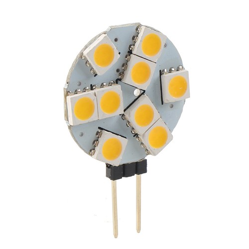 Super Bright Warm White Light G4 Socket 5050 SMD 9 For Indoor Car RV Landscape - Picture 3 of 13