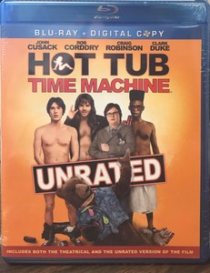 Details About Hot Tub Time Machine Blu Ray 2010 2 Disc Unrated New Sealed