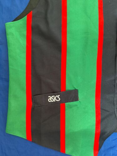 ASTON VILLA VERY RARE VINTAGE 1994 VEST ASICS Sz. L - Picture 2 of 9