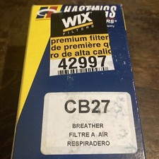 Hastings Filter CB-27 Crankcase Breather Crosses To Wix 42997