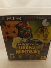 Red Dead Redemption: Undead Nightmare (Sony PlayStation 3, 2010) Horror Western