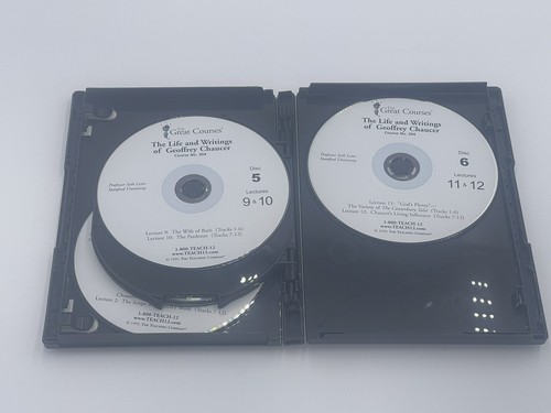 Teaching Co Great Courses CDs : LIFE WRITINGS GEOFFREY CHAUCER -No Book! 6 CDs - Picture 8 of 8