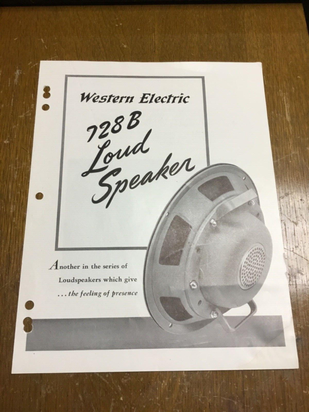 Western Electric 728B vintage audio equipment - eBay listing photo 3