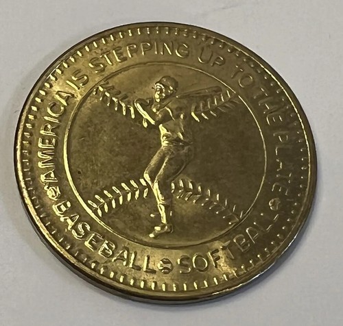 LOT of 2 Vintage Token Softball Coin ABC Automated Batting Cages  Salem Oregon - Picture 2 of 5