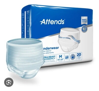 Attends Disposable Underwear Medium  20 Ct
