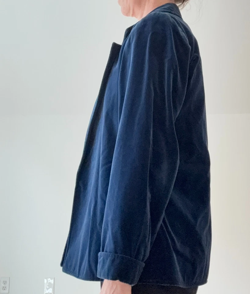 Blazer de terciopelo Yves Saint Laurent Rive Gauche - talla 36 Foto 2 de 4